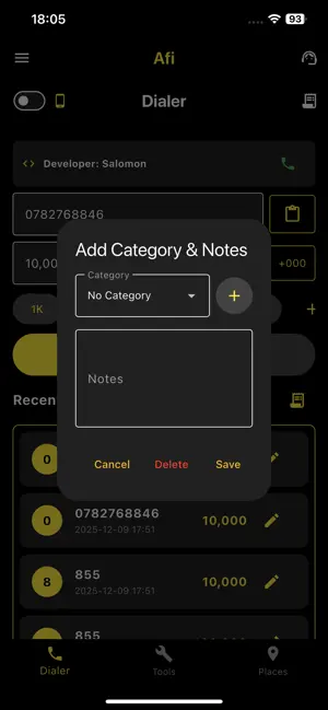 Afi-App || Nece screenshot 1