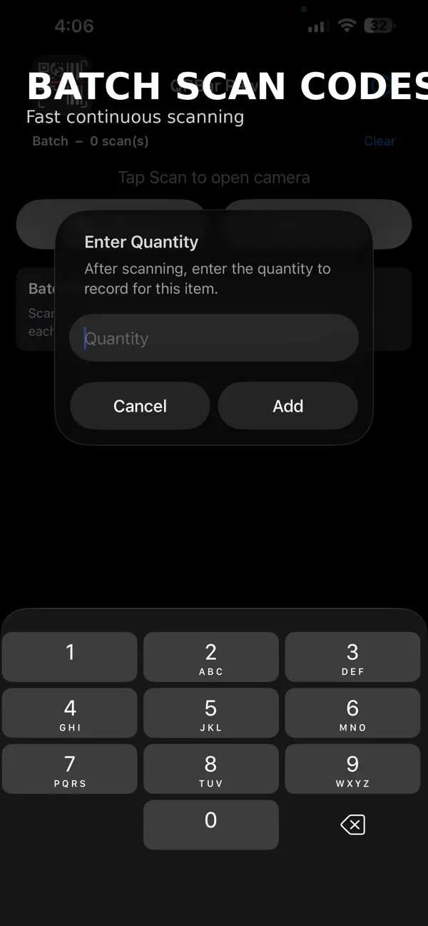 Screenshot #3 pour QRBar Raw • QR & Barcode Scan