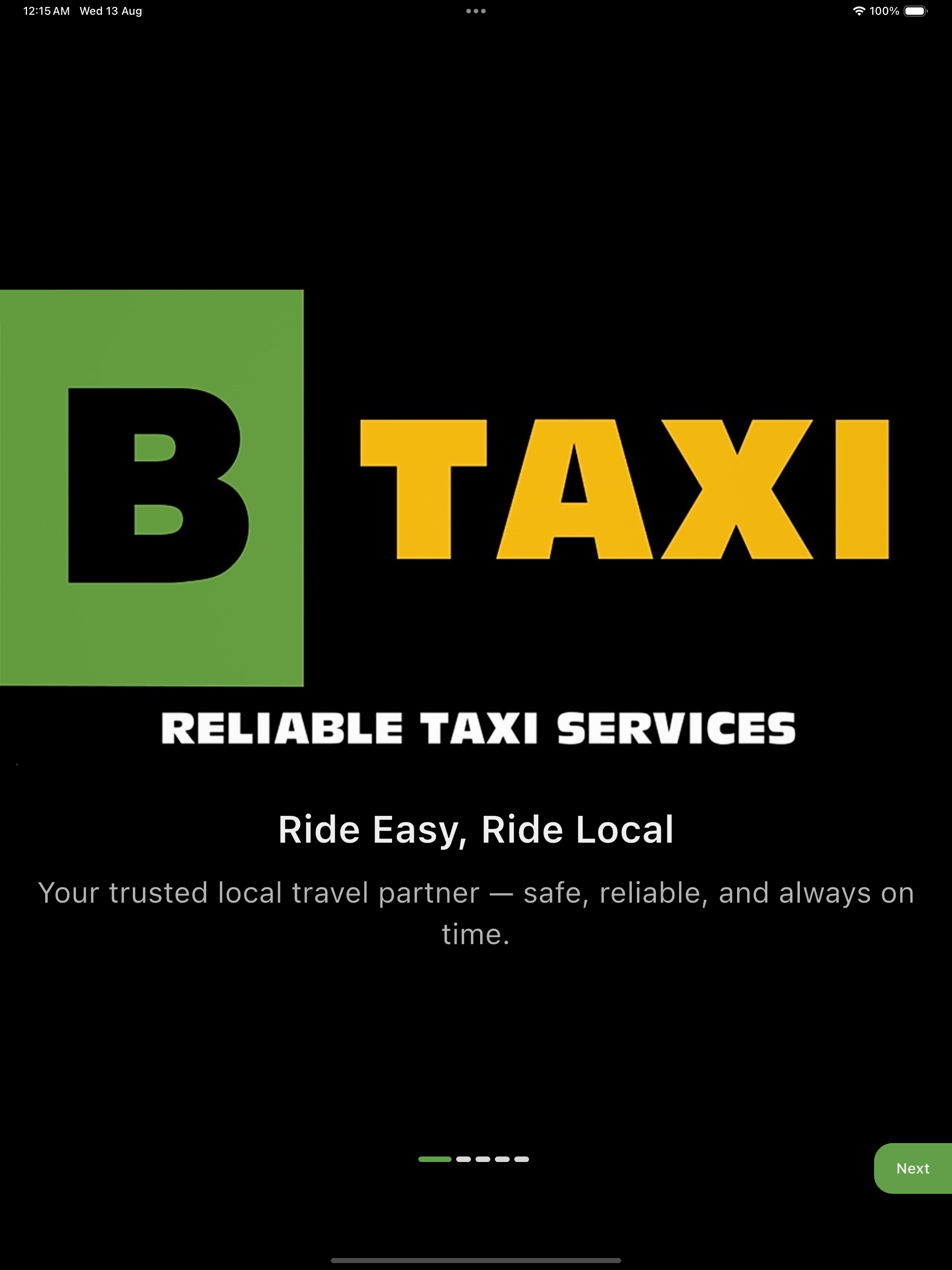 Passenger - BTaxi Shillong