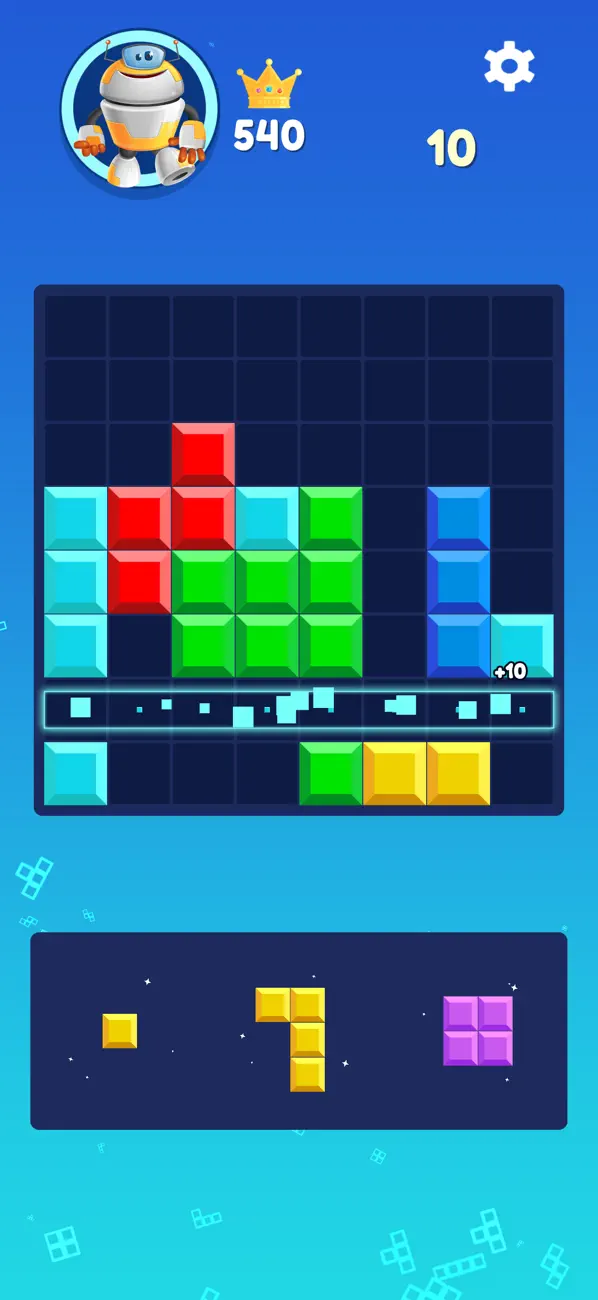 Screenshot #3 pour Brain Blocks Puzzle