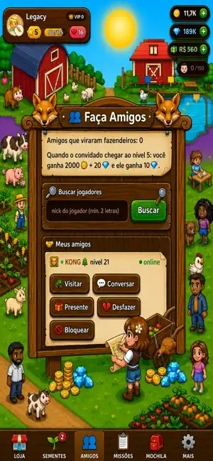 HarvestSun: Jogo de Fazenda screenshot 3