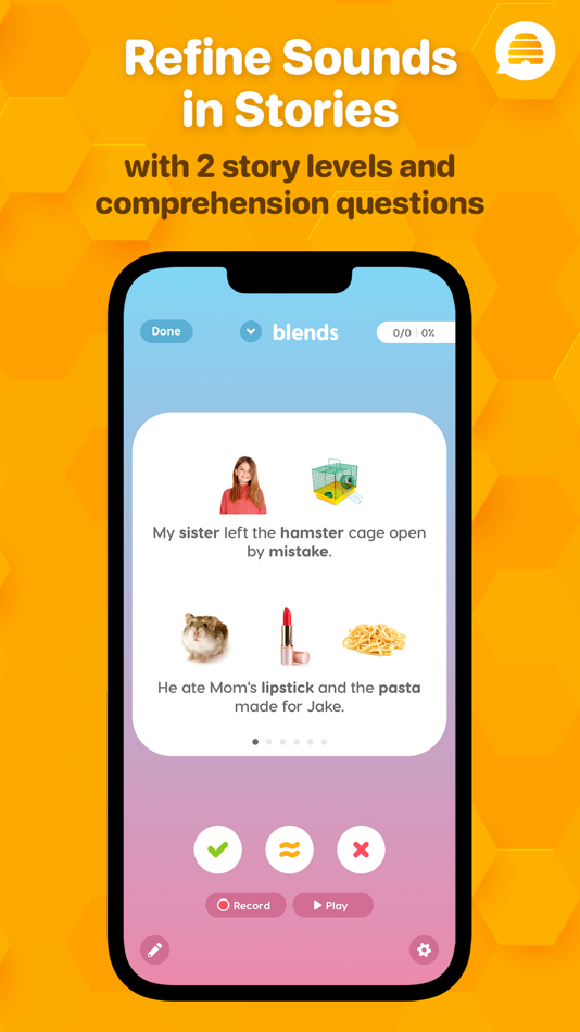 #8. Articulation Station Hive (iOS) 由: Little Bee Speech