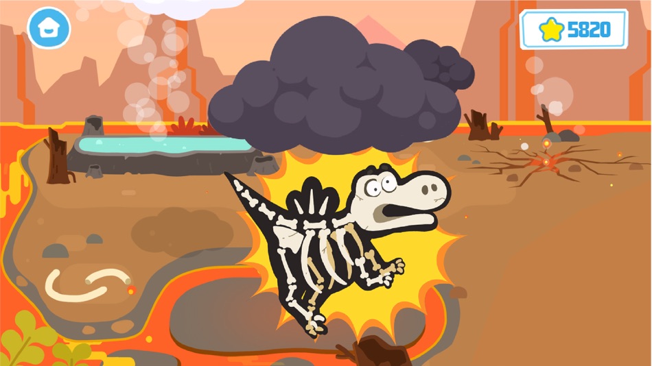 #2. Dinosaur Games for 2 Year Olds (iOS) De: Bekids.com