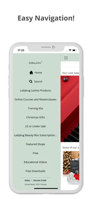 LADYBUGLASHES UK screenshot 4