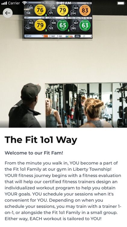 Fit 1o1 screenshot-7