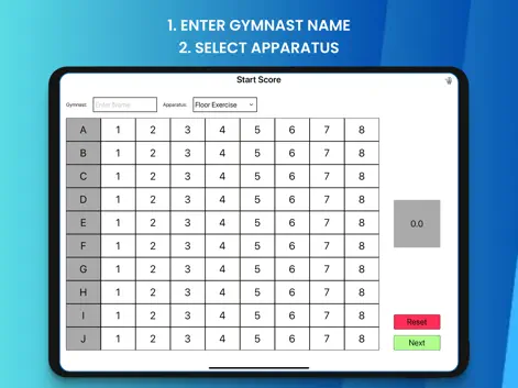 Start Score Calculator (MAG) - Sports App | MWM