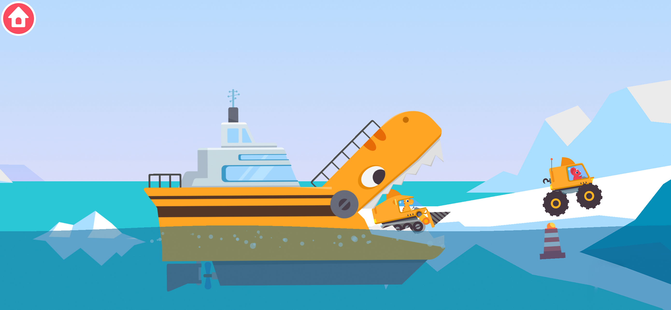 Dinosaur Ocean Explorer Games