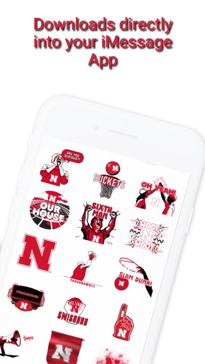 Cornhuskers Sticker Pack 2024