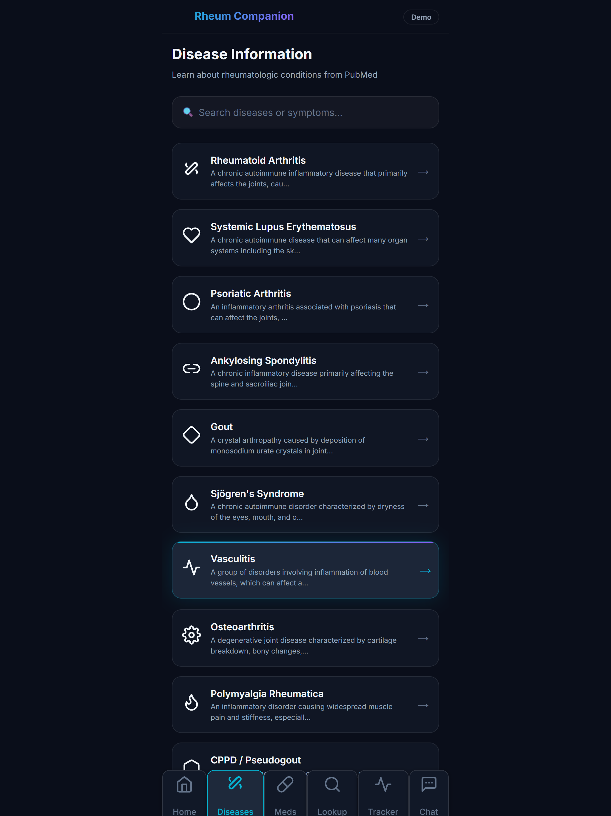 RheumCompanion screenshot 12