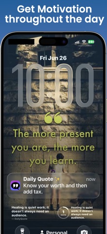 DailyQuote : Positive Quotes iPhone screenshot
