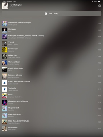 Cider Remote iPad screenshot