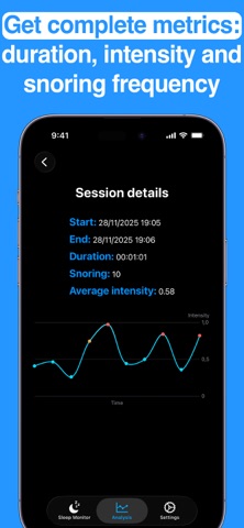 Snore Alarm Screenshot 2 of 4