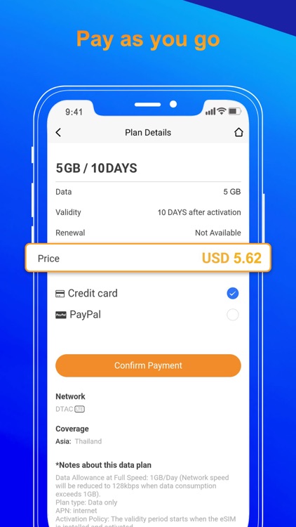 FiROAM eSIM: Global Data screenshot-3