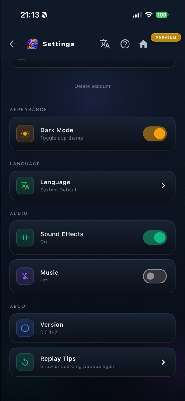 iPhone screenshot