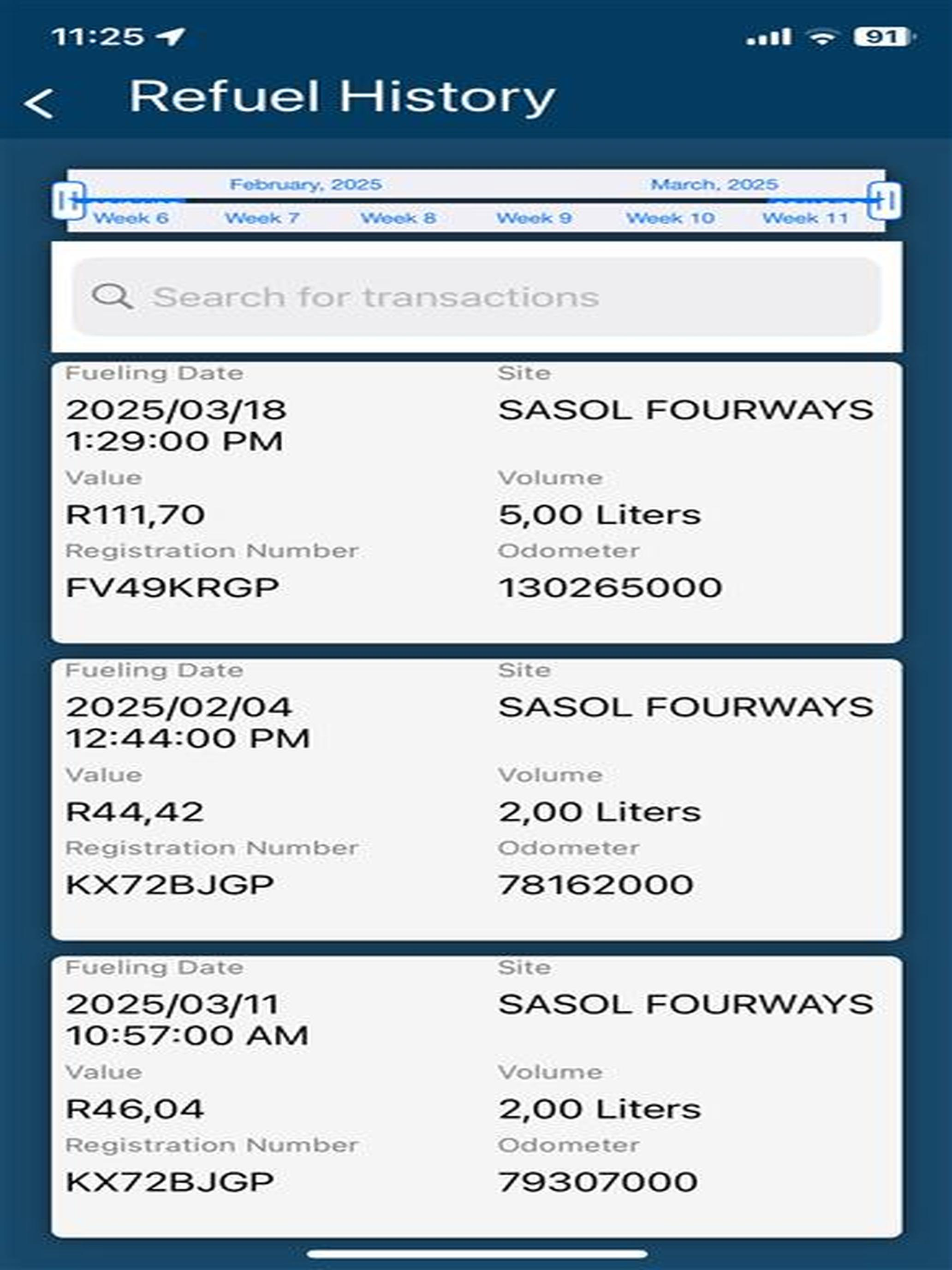 FuelEasy screenshot 8