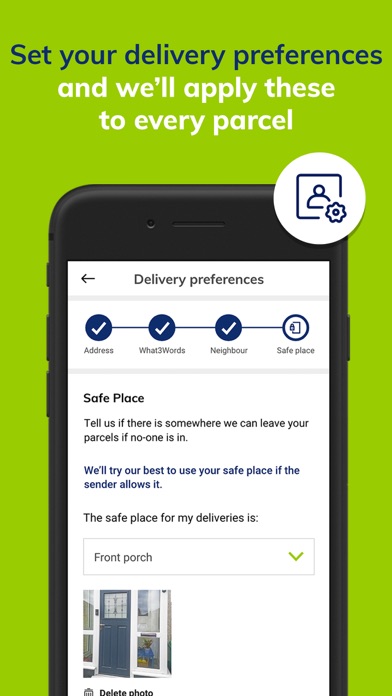Yodel Delivery Parcel Tracking Screenshot