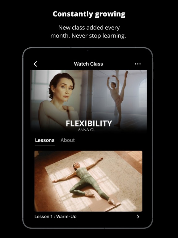 DANCE MASTERCLASS iPad screenshot 4 - Education app