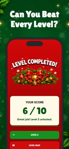 Christmas Countdown Quiz Game Screenshot 3 of 4