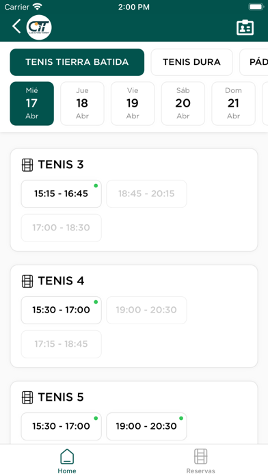 Club De Tenis Torrent Screenshot