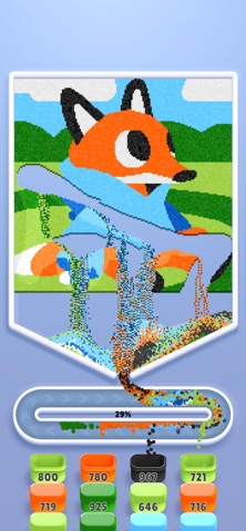 Sand Drop - Color Puzzle iPhone screenshot