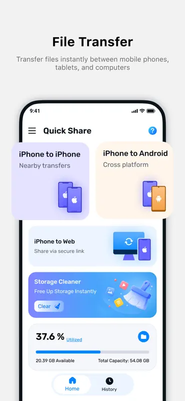 Quick Share : File Sharing screenshot 1 of 5