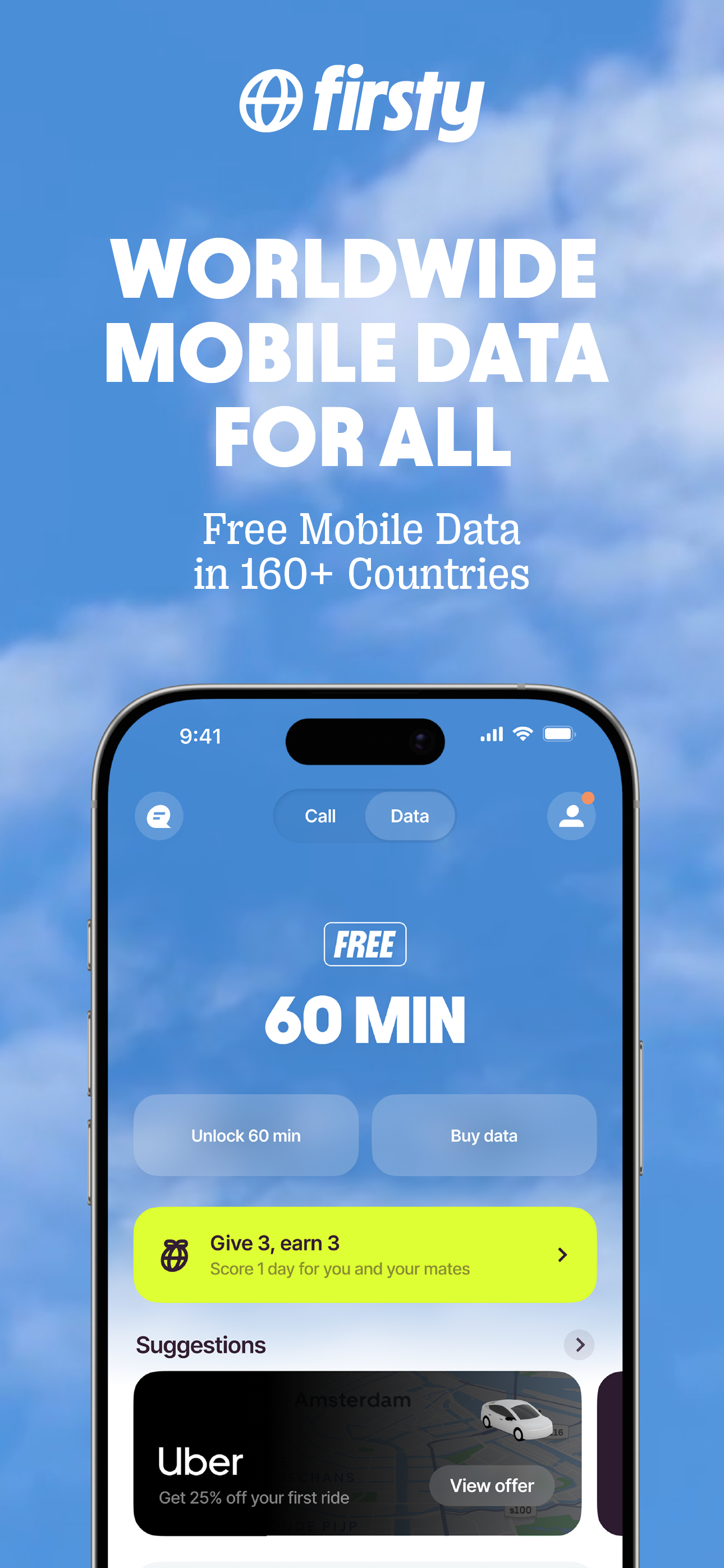 Firsty: Your Global eSIM