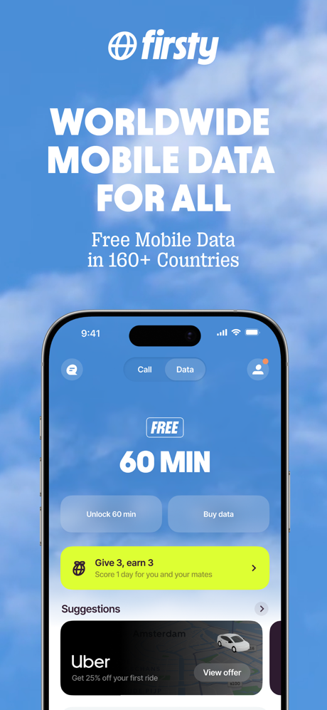 Firsty: O Seu eSIM Global screenshot 1