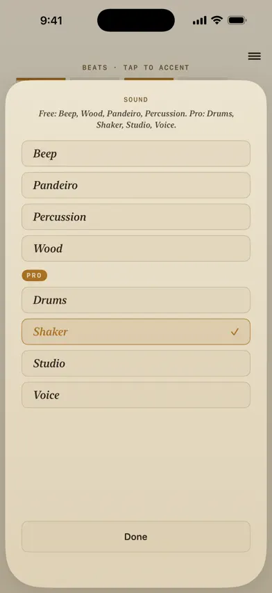 BassEducation Metronome screenshot 3