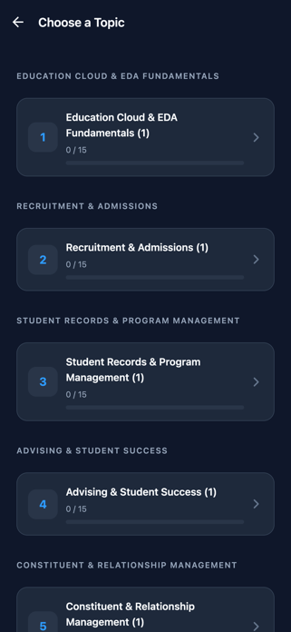 SF Education Cloud Prep Screenshot 2 of 6