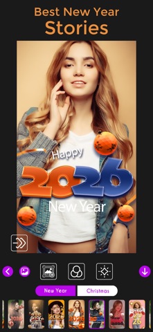 New Year Story Maker screenshot
