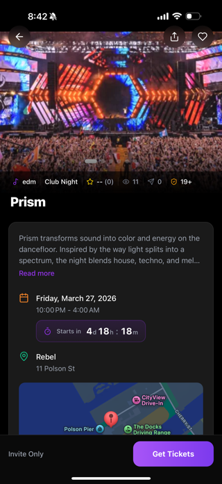 Klub Events Screenshot 3 of 10