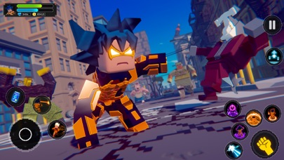 Craft Monster Hero Block City Screenshot