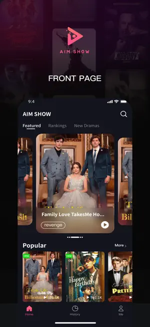 AIM SHOW screenshot 2