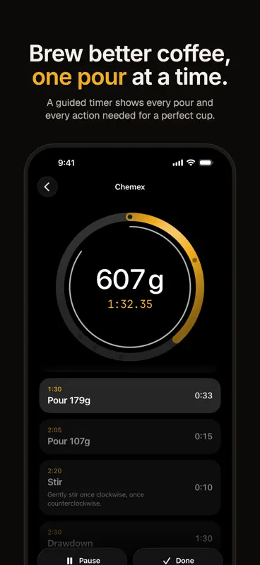 Single Origin - Coffee Timer screenshot 1 of 7