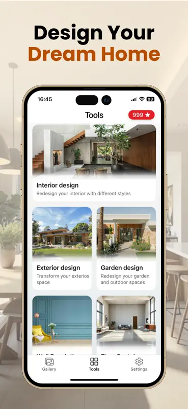 DreamHome AI - Interior Design screenshot 2 of 9