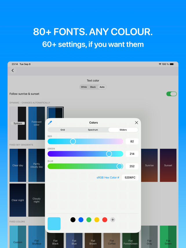 widget weather Screenshot