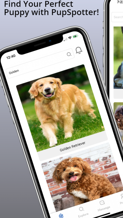 Pupspotter iPhone screenshot 1 - Lifestyle app