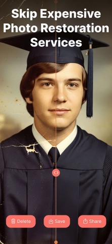 Fix Old Photos - LumaFix AI iPhone screenshot