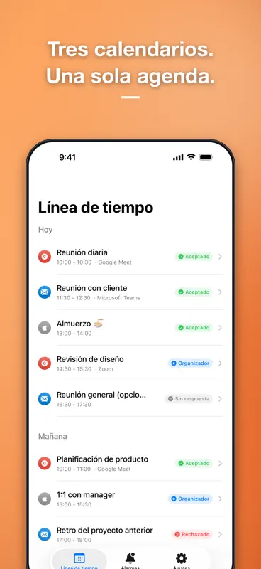 Auto Alarm: Zugesagte Termine screenshot 1 of 5