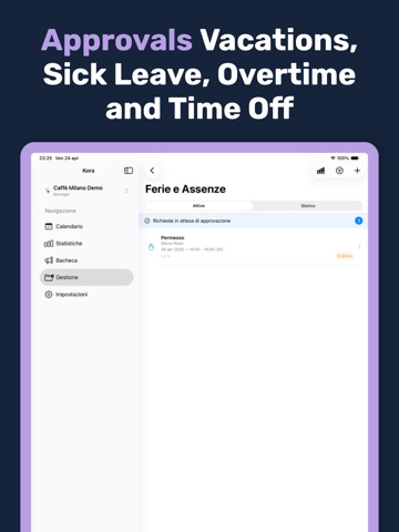 Kora Plan iPad screenshot