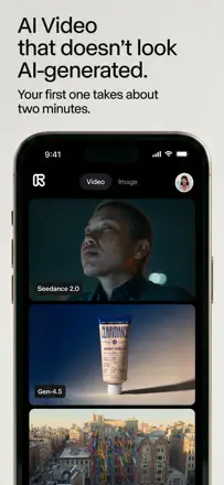 RunwayML: Screenshot 1 von 8