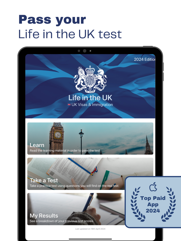 Screenshot #4 pour Life In The UK Test & Study