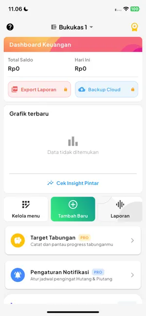 BukuKas - Keuangan Sederhana screenshot 1