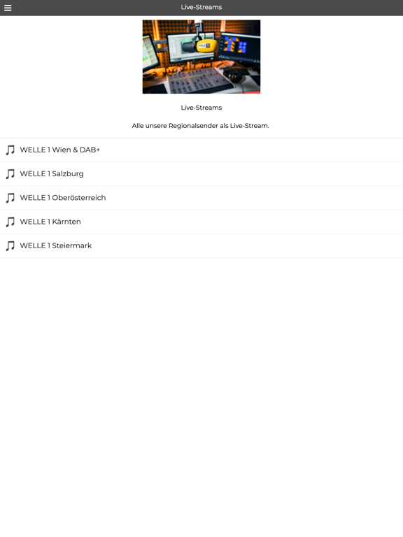 WELLE 1 iPad screenshot