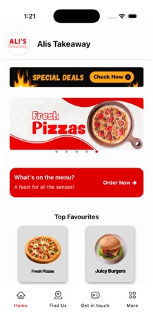 Alis Takeaway Screenshot 1 of 4