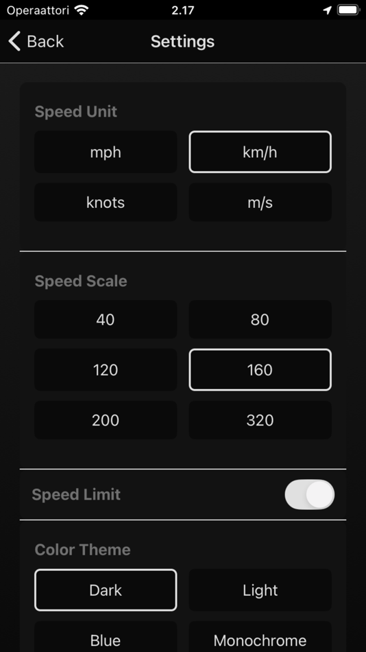 #7. Speedometer ^ (iOS) 由: Joel Tikkanen