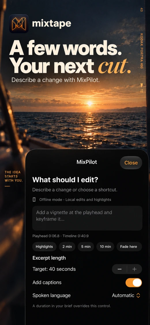 Mixtape - Video Editor screenshot 5