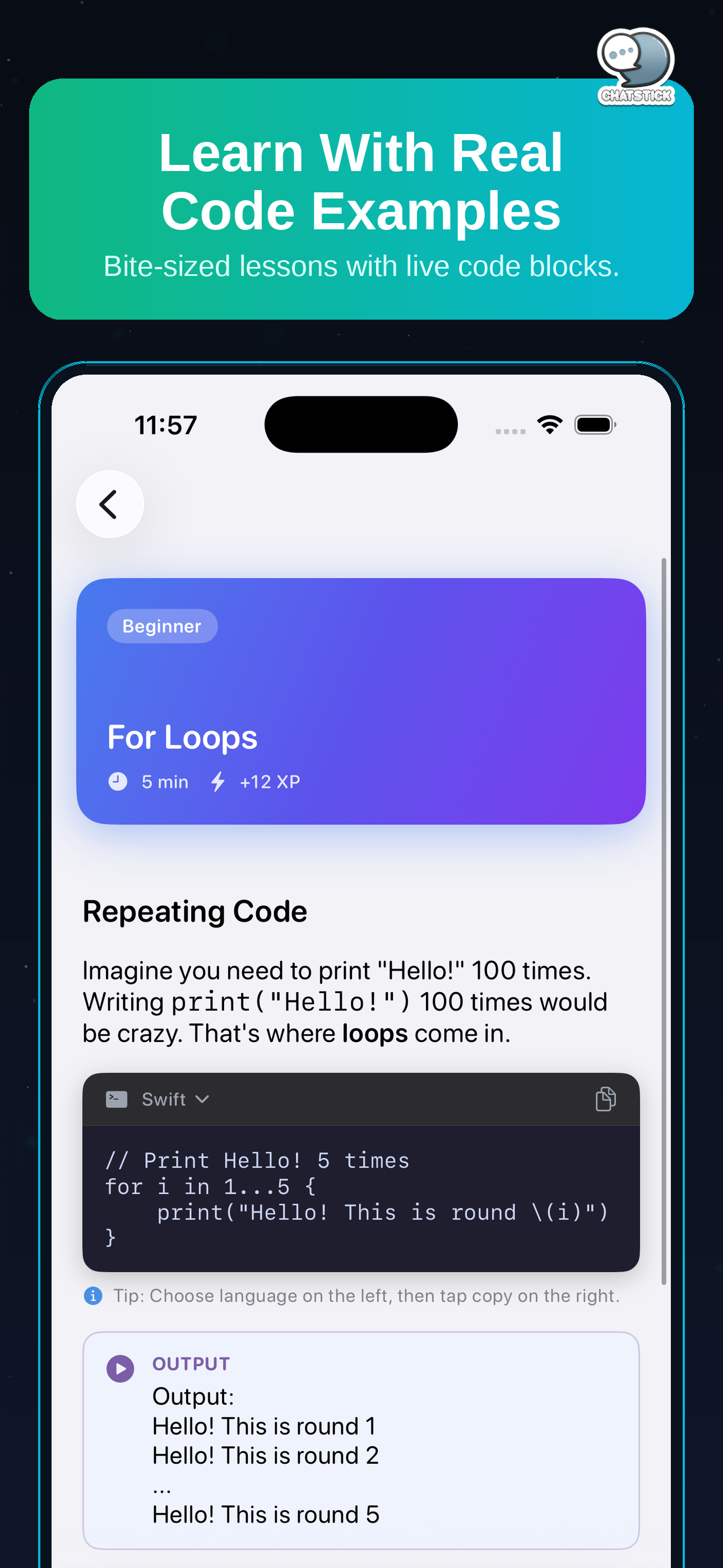 CodeStart by ChatStick