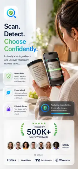 Screenshot von Allergenix: Ingredient Scanner auf dem iPhone 1