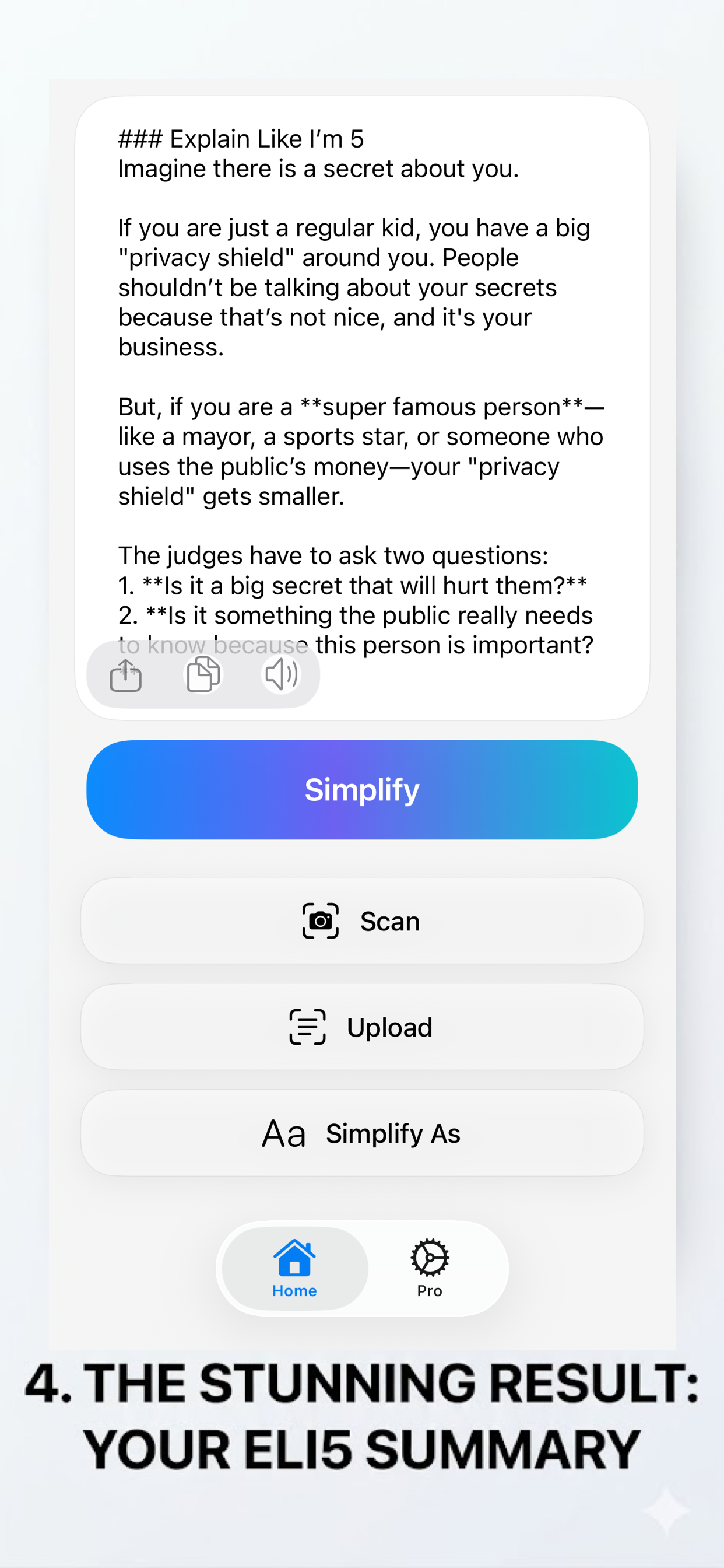 Simplify Text